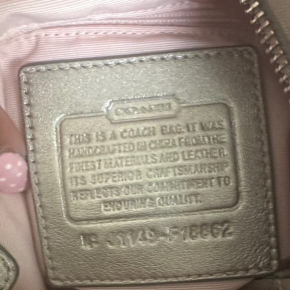 Coach Silver Bag - Picture 8 of 12